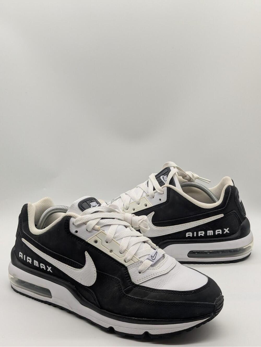 Mens Size 10.5 Nike Air Max LTD 3 Black White 687977-010 Sneakers Shoes Athletic